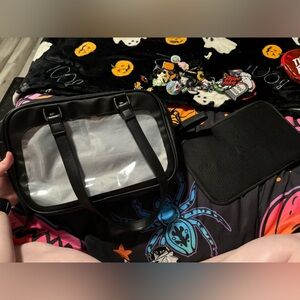 Pin display side bag